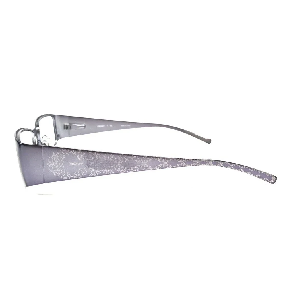DKNY Eyeglasses Frames DY5567 1105 Shiny Purple Rectangular Full Rim 51-16-130